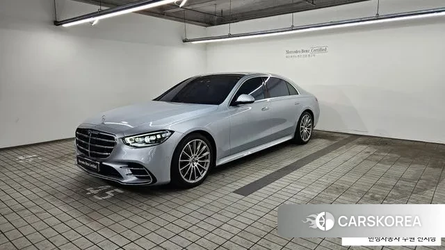 Mercedes-Benz S-Class W223 2021 Серебряный из Кореи
