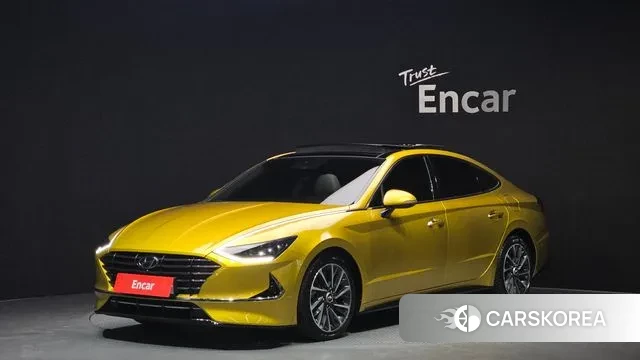 Hyundai Sonata (DN8) 2019 Желтый из Кореи