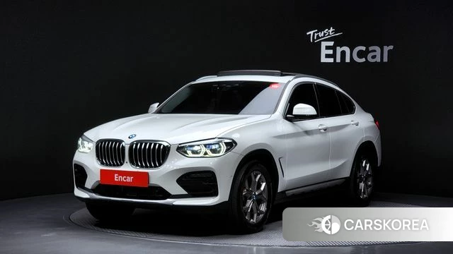 BMW X4 (G02) 2021 Белый из Кореи