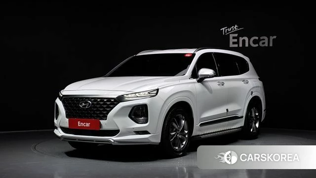 Hyundai Santa Fe TM 2018 Белый из Кореи