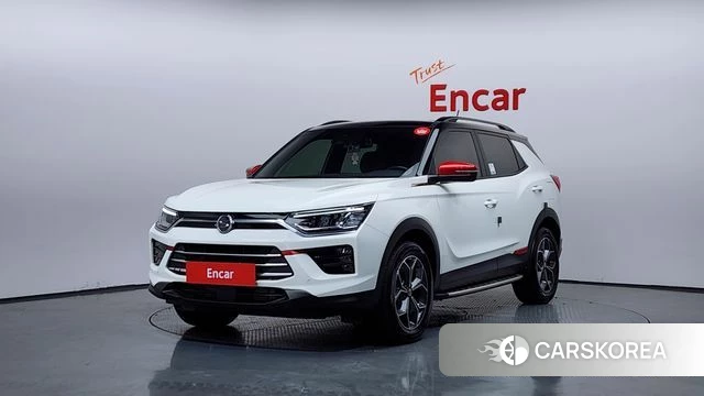 Ssangyong Beautiful Korando 2021 Белый из Кореи