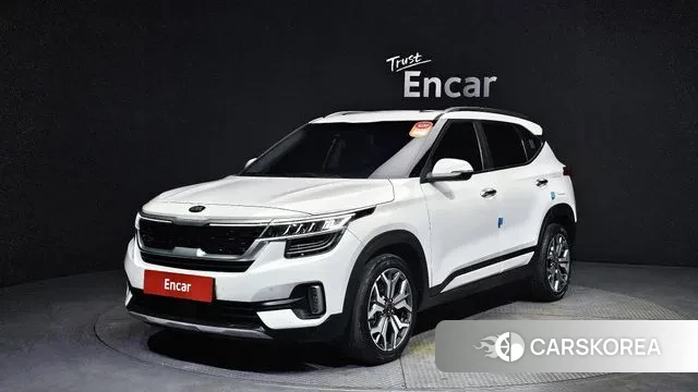 Kia Seltos 2021 Белый из Кореи