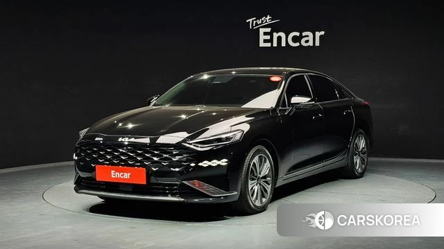 Kia K8 Hybrid 2022 Черный из Кореи