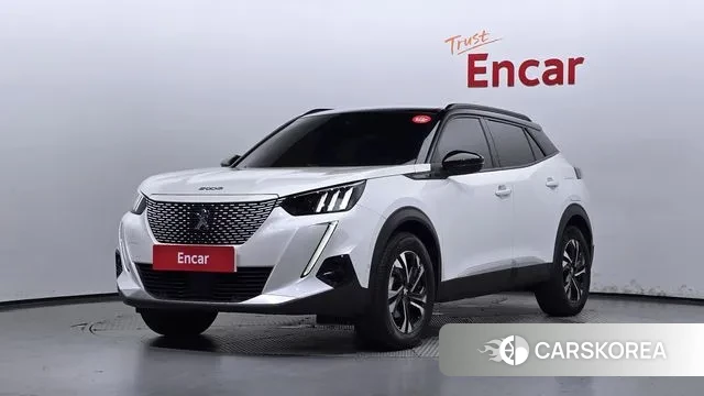 Peugeot e-2008 second generation 2022 Белый из Кореи