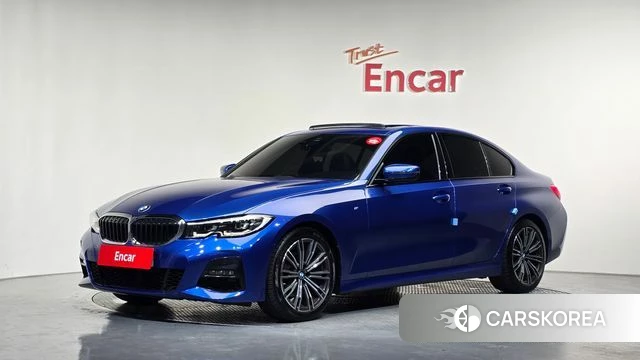 BMW 3 Series (G20) 2022 Синий из Кореи