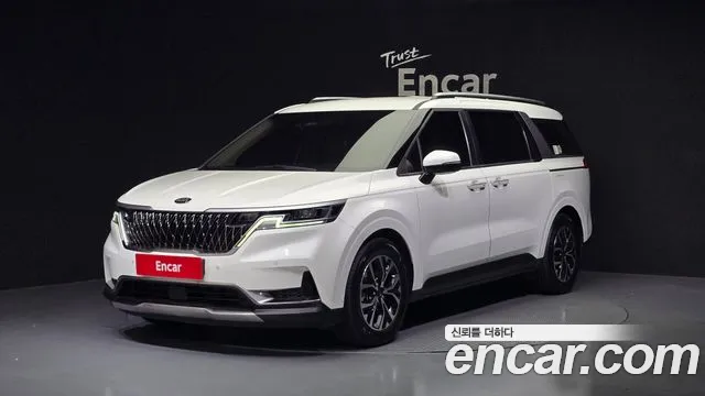 Kia Carnival 4th generation 2021 Белый из Кореи