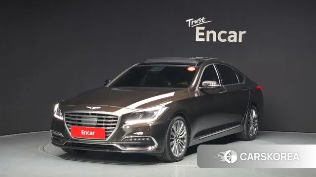 Genesis G80 2018 Коричневый из Кореи