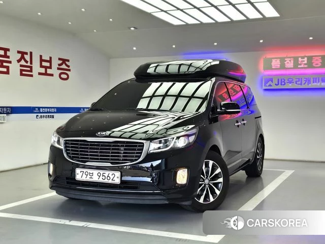 Kia All New Carnival 2018 Черный из Кореи