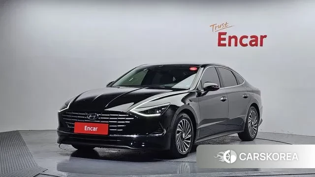 Hyundai Sonata Hybrid (DN8) 2021 Черный из Кореи