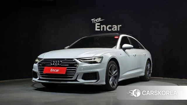 Audi A6 (C8) 2023 Белый из Кореи