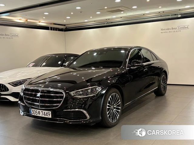 Mercedes-Benz S-Class W223 2025 Черный из Кореи