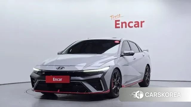 Hyundai The New Avante (CN7) 2023 Серебристо-серый из Кореи