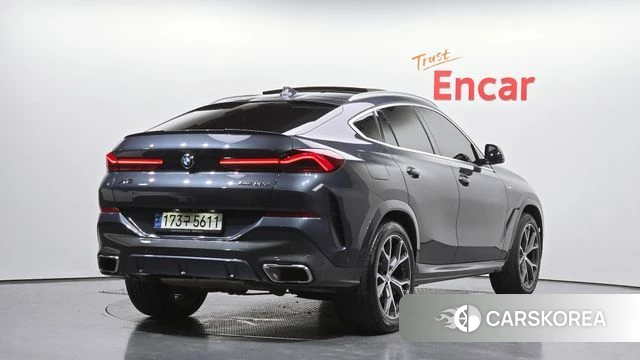 BMW X6 (G06) 2021 Серый из Кореи