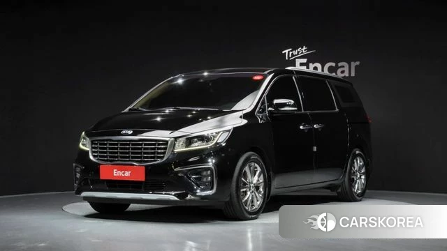 Kia The New Carnival 2019 Черный из Кореи