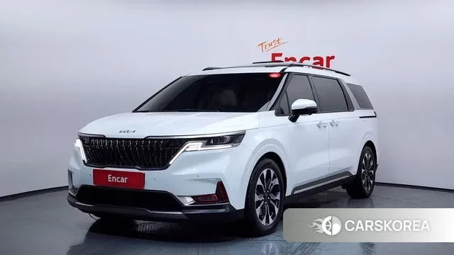 Kia Carnival 4th generation 2021 Белый из Кореи