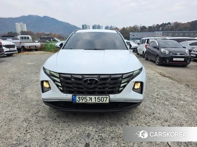 Hyundai Tucson (NX4) 2021 Белый из Кореи