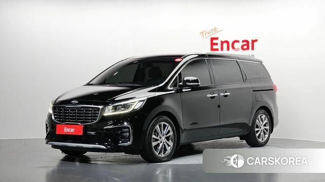 Kia The New Carnival 2018 Черный из Кореи