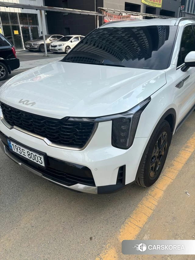 Kia The New Sorento 4th Generation 2024 Белый из Кореи