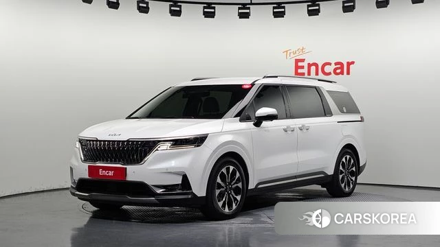 Kia Carnival 4th generation 2022 Белый из Кореи