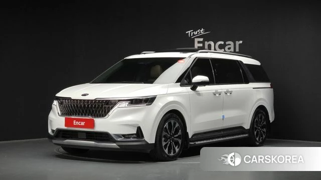 Kia Carnival 4th generation 2021 Белый из Кореи