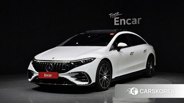 Mercedes-Benz EQS V297 2022 Белый из Кореи