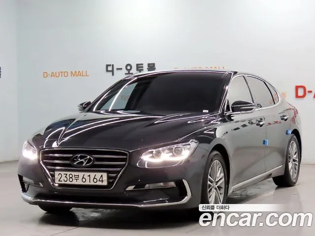 Hyundai Grandeur IG 2019 Серый из Кореи