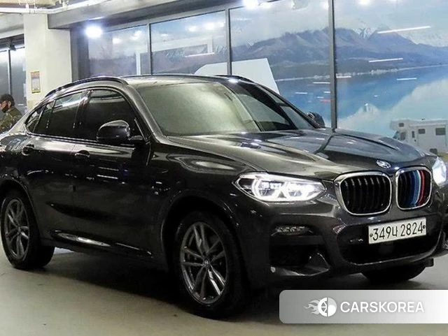 BMW X4 (G02) 2020 Серый из Кореи