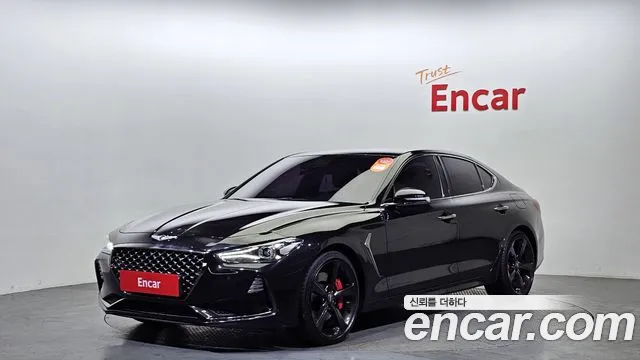 Genesis G70 2019 Черный из Кореи