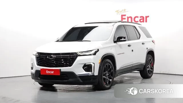 Chevrolet (GM Daewoo) Traverse 2023 Белый из Кореи