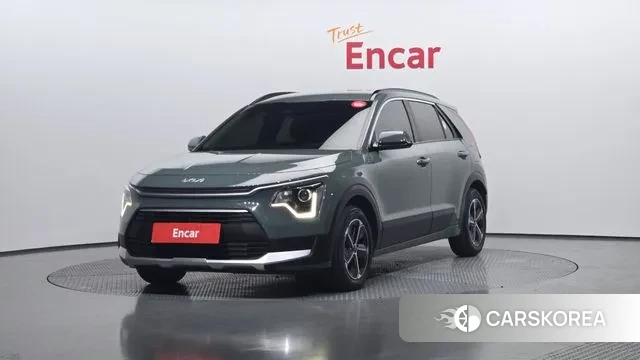 Kia Di Ol Nu Niro 2023 Зеленый из Кореи