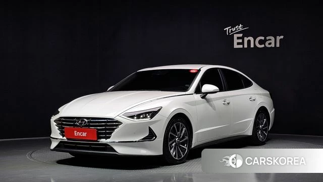 Hyundai Sonata (DN8) 2022 Белый из Кореи