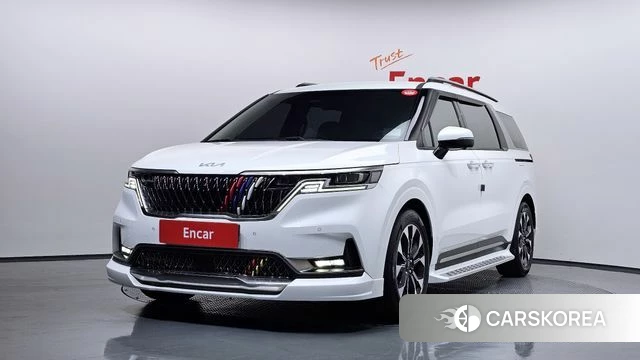 Kia Carnival 4th generation 2022 Белый из Кореи