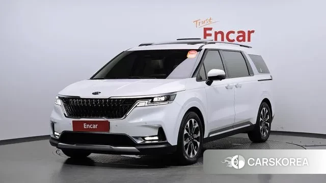 Kia Carnival 4th generation 2020 Белый из Кореи