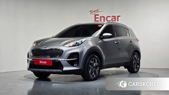 Kia Sportage The Bold 2019 Серебристо-серый из Кореи