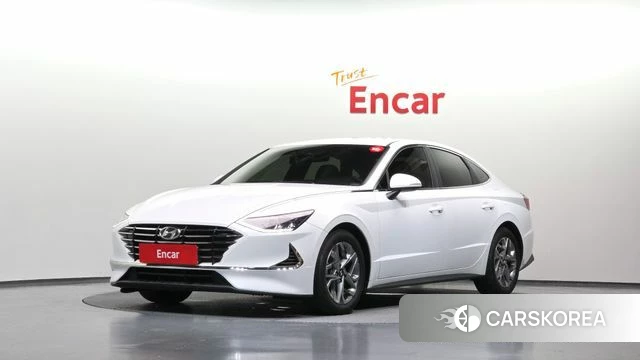 Hyundai Sonata (DN8) 2019 Белый из Кореи