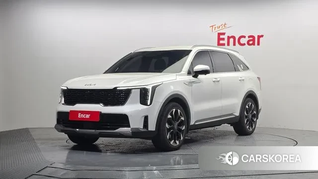 Kia The New Sorento 4th Generation 2023 Белый из Кореи