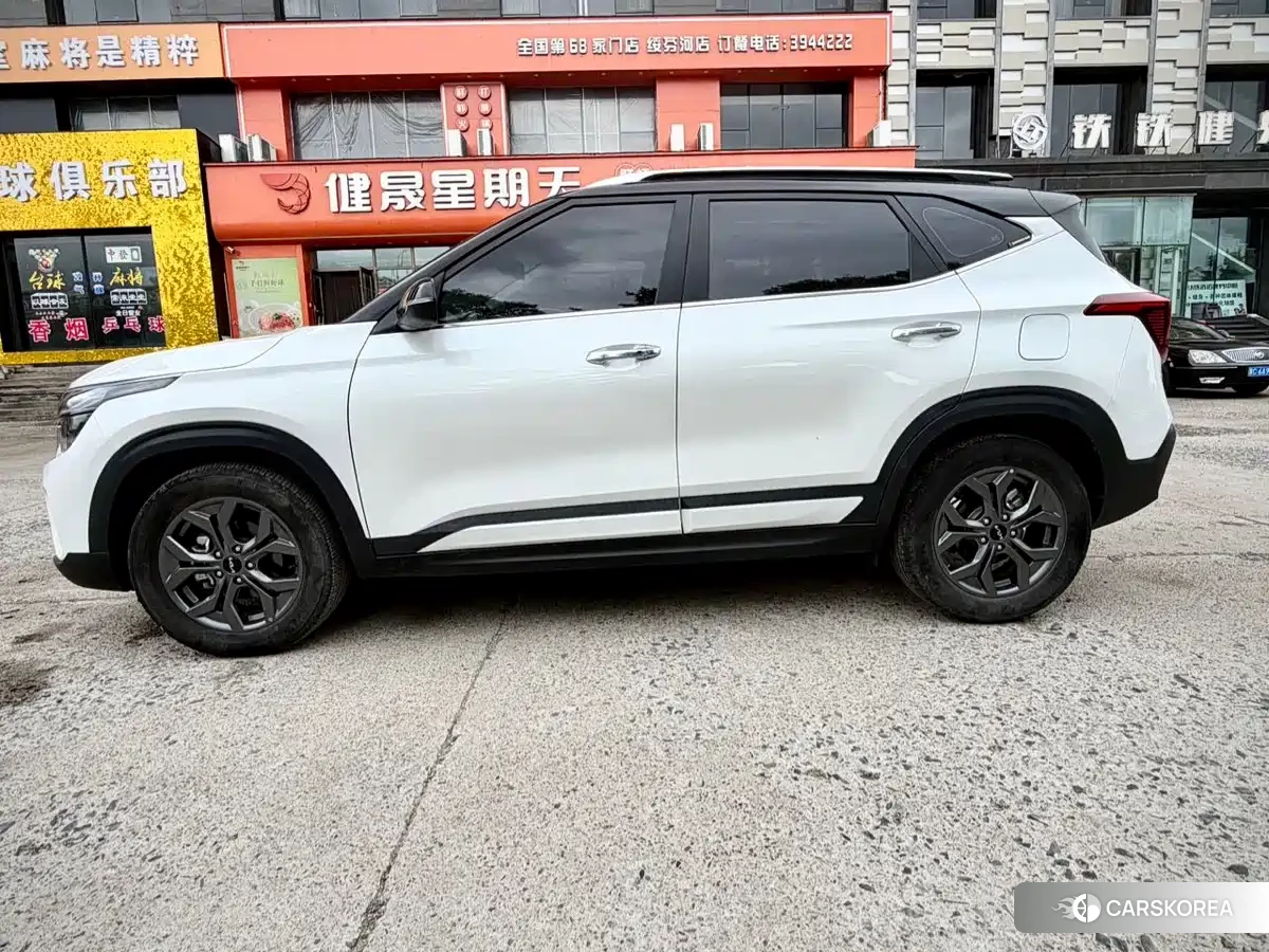 Kia Seltos 2023 Белый из Китая