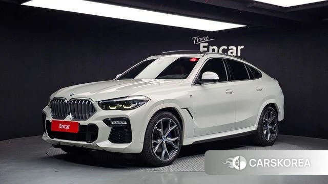 BMW X6 (G06) 2021 Белый из Кореи