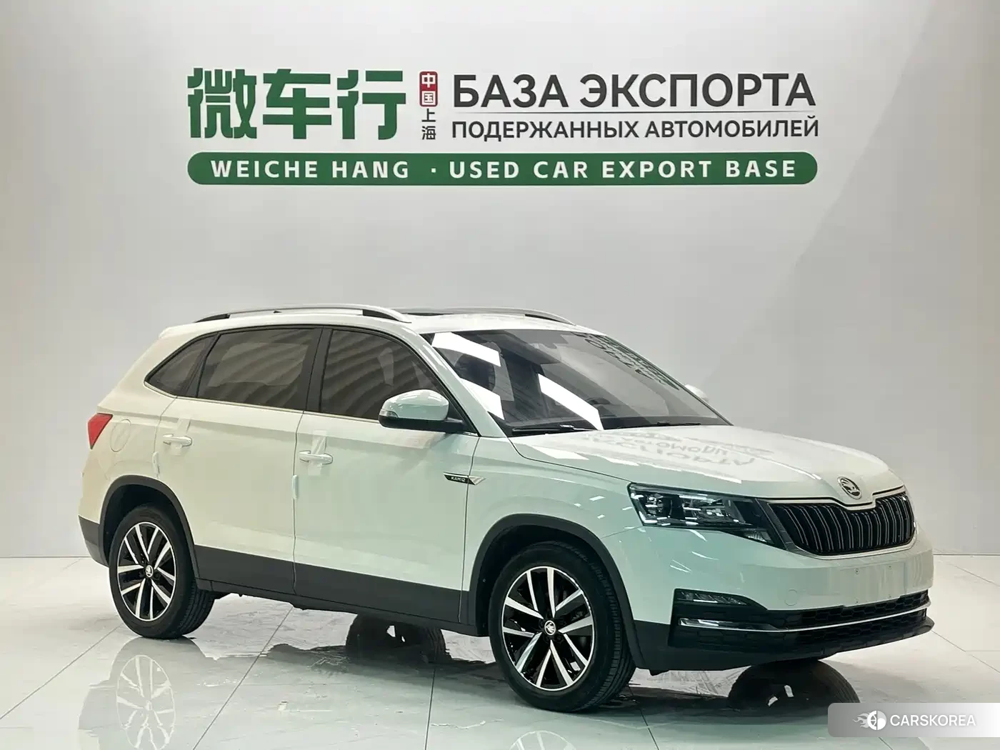Skoda Kamiq 2022 Белый из Китая