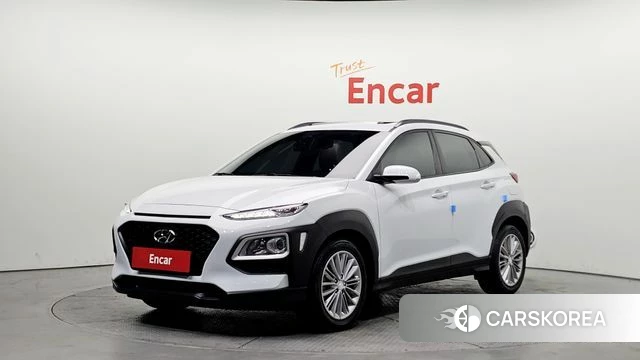 Hyundai Kona 2019 Белый из Кореи