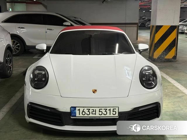 Porsche 911(992) 2021 Белый из Кореи