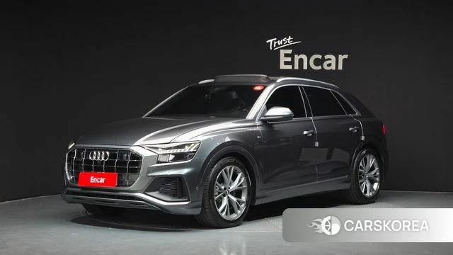 Audi Q8 (4M) 2021 Серый из Кореи