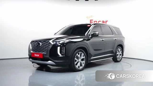 Hyundai Palisade 2021 Черный из Кореи