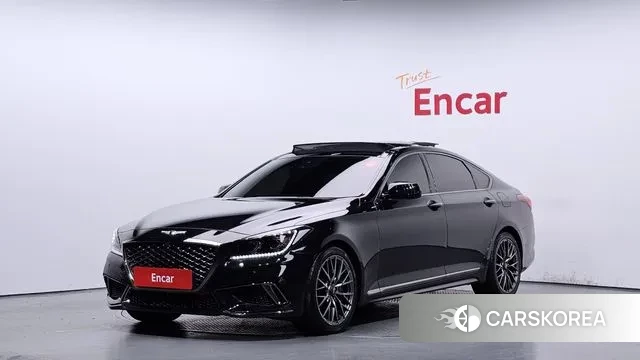 Genesis G80 2018 Черный из Кореи