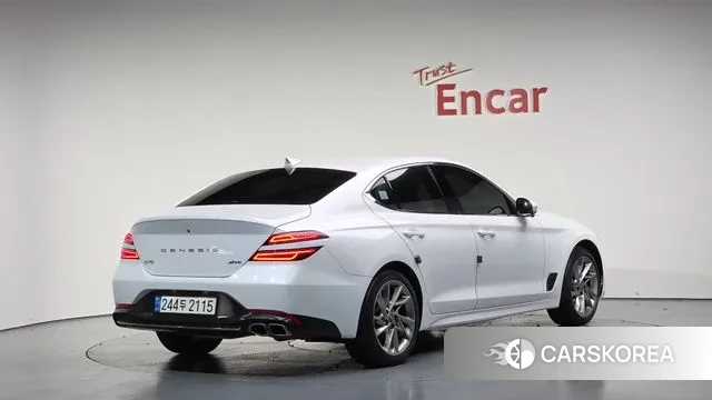 Genesis The New G70 2022 Белый из Кореи