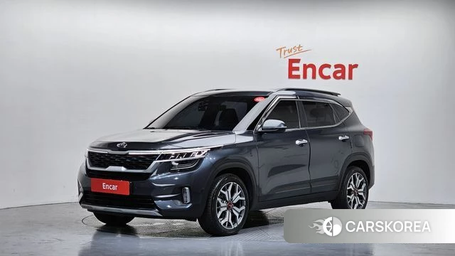 Kia Seltos 2019 Серый из Кореи