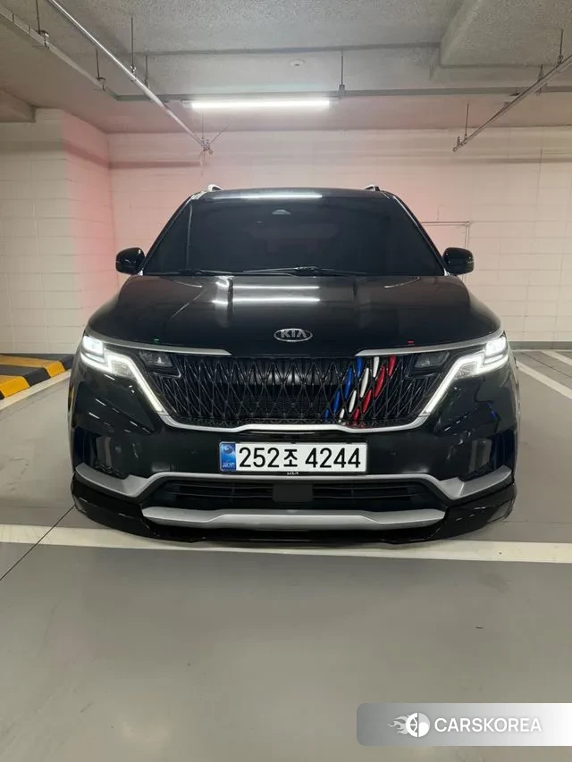 Kia Carnival 4th generation 2021 Черный из Кореи