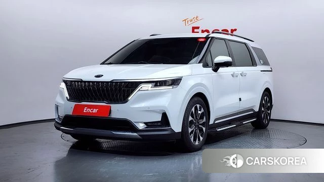 Kia Carnival 4th generation 2021 Белый из Кореи