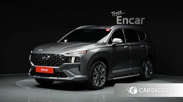 Hyundai The New Santa Fe 2020 Серый из Кореи