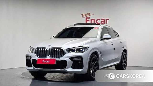 BMW X6 (G06) 2020 Белый из Кореи